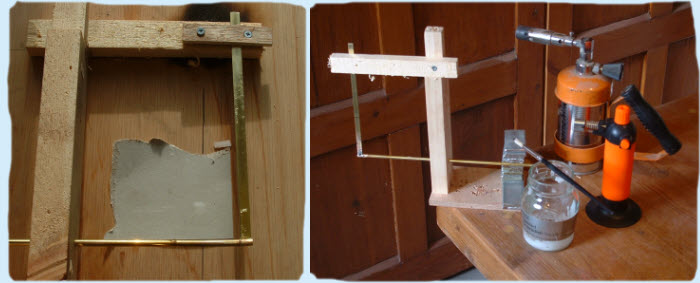 Shroud irons production